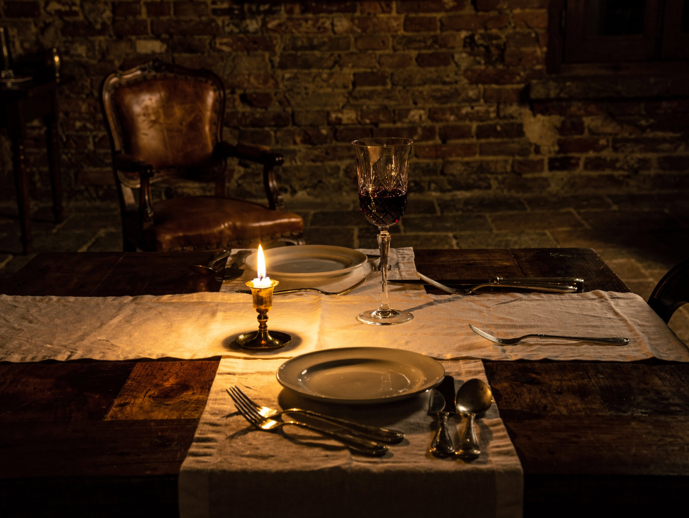 Atmospheric dining room at CUCINA restaurant